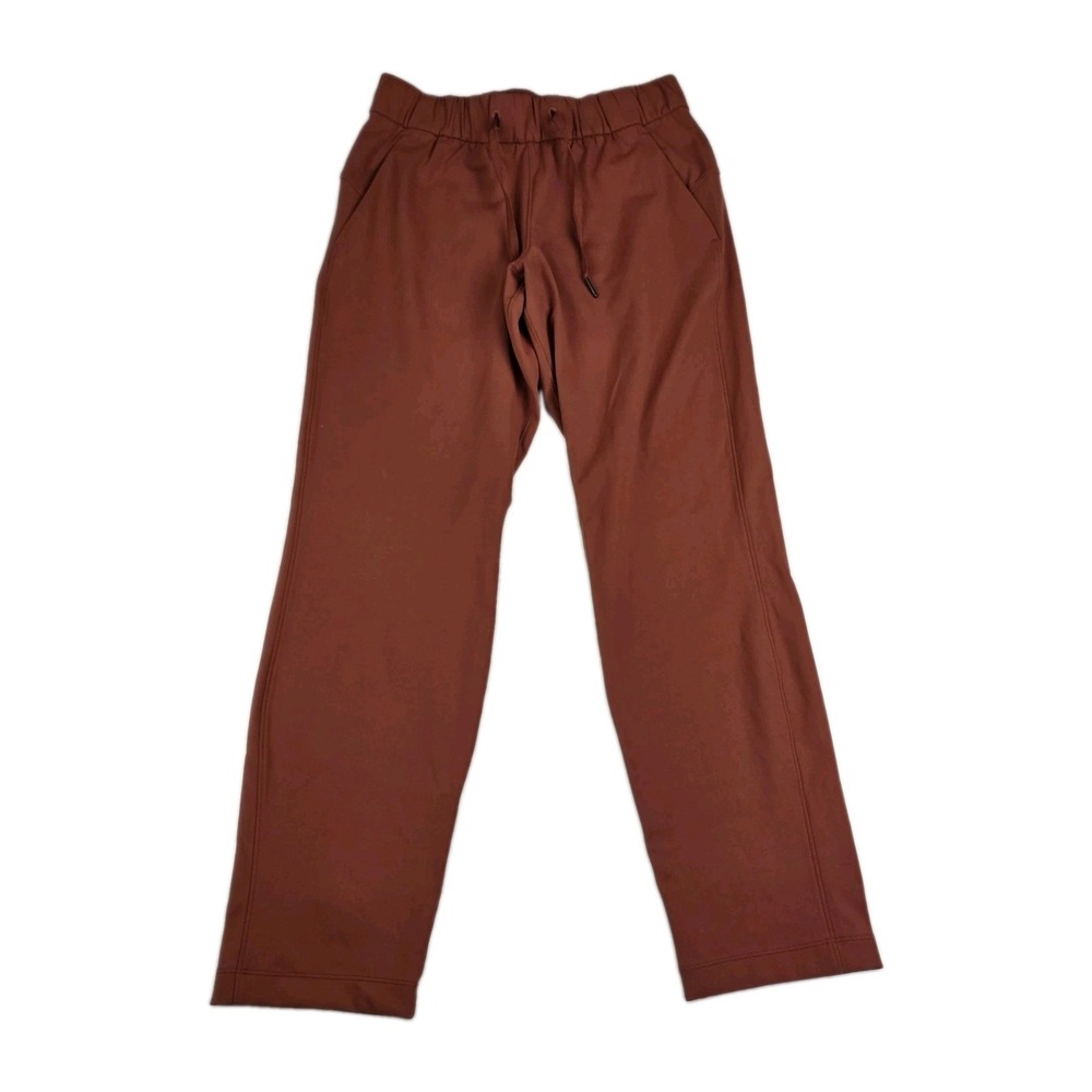 Lululemon Pants Womens Size 4 Keep Moving High Rise Joggers Burnt Orange Bottoms